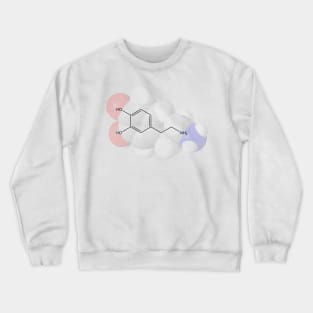 Dopamine Molecule Chemistry Crewneck Sweatshirt